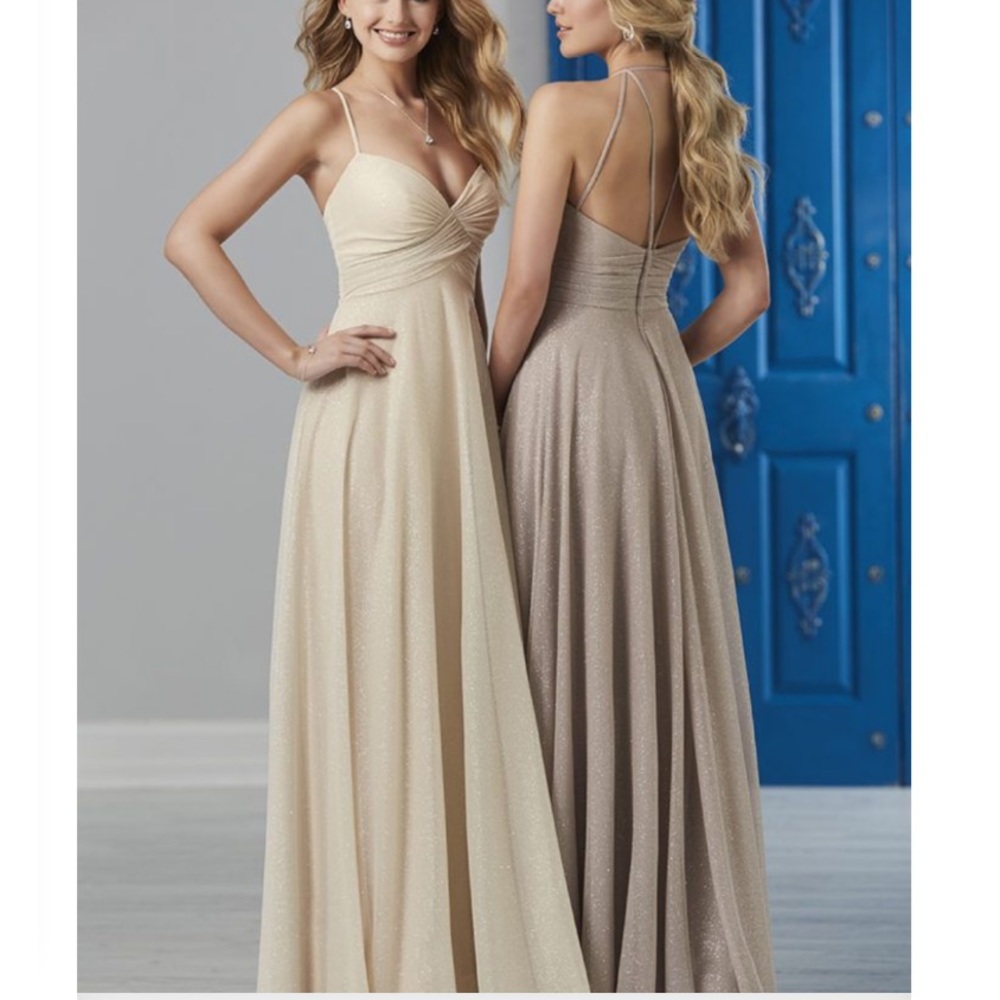 Christina Wu Bridesmaids Formal Prom Sparkle Dress